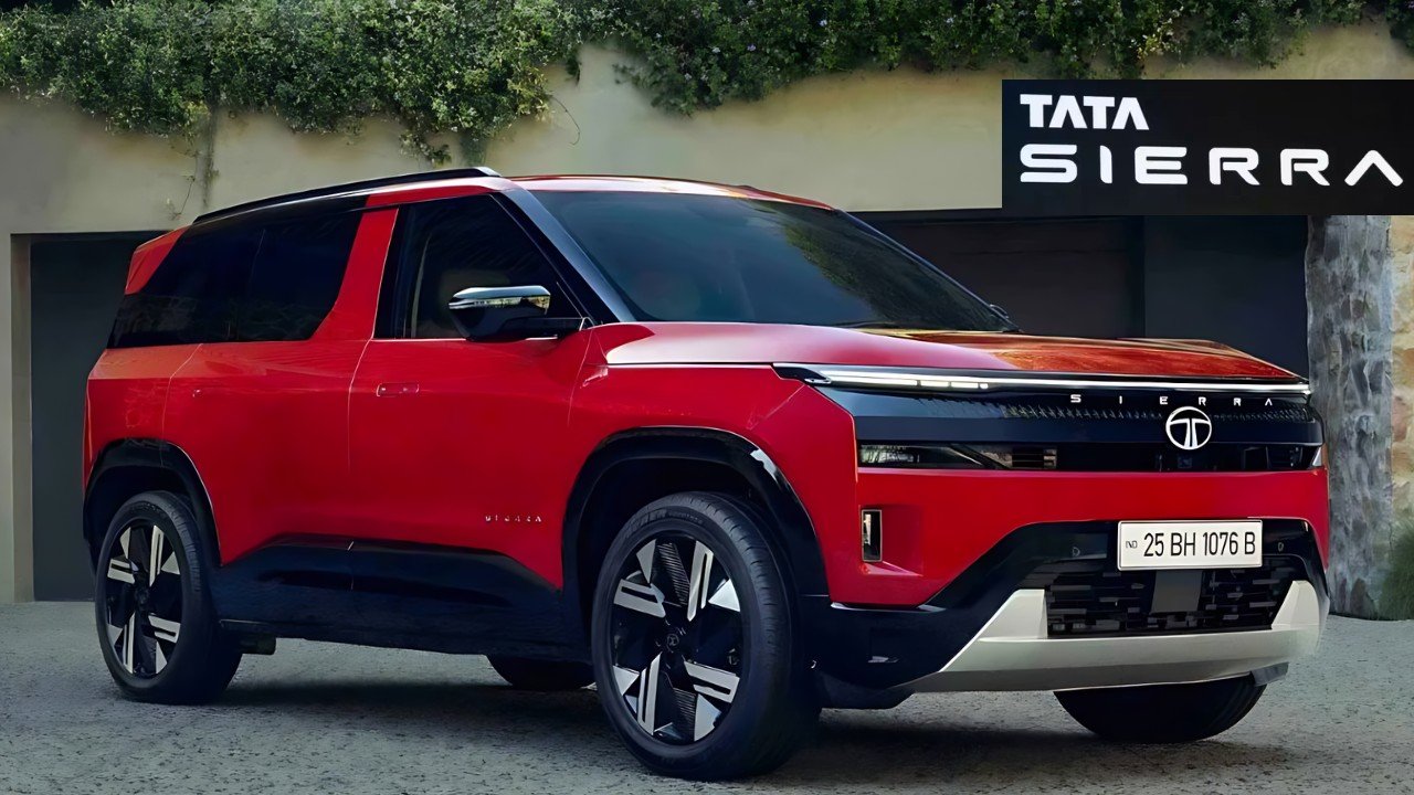 Tata Sierra EV Launch 2026 550 km Range